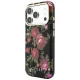 Guess Blossom Roses Print MagSafe vāciņš iPhone 18 Pro / 17 Pro, melns