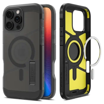 Spigen Tough Armor MagSafe, черный морозный - iPhone 16 Pro Max
