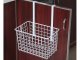 Hanging Metal Basket Organizer Door Shelf, 26x17x12cm