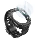 SUPCASE IBLSN ARMORBOX & TEMPERED GLASS 2-PACK SAMSUNG GALAXY WATCH ULTRA (47 MM) BLACK