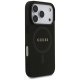 Guess Saffiano Classic Logo MagSafe vāciņš iPhone 17 Pro — melns | Phone Case Cover