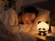 Силиконовый ночник для детей Panda LED RGB, сенсорный, аккумуляторный