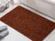 Мягкий и впитывающий коврик для ванной, коричневый, 80 x 50 см