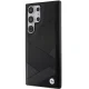 Чехол BMW для Samsung Galaxy S24 Ultra Signature Leather Crossing Lines, черный