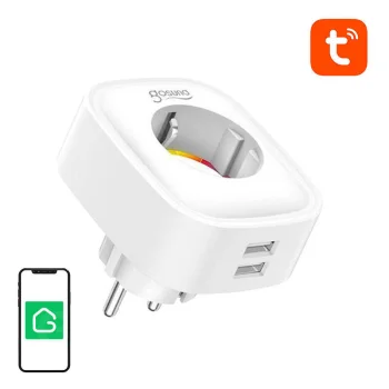 Умная розетка Gosund SP112 WiFi 16A с 2xUSB, Tuya