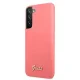 Силиконовый чехол Guess GUHCS22MLSLMGFU для Galaxy S22+ S906, фуксия