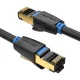 CAT8 SFTP Network Cable Vention IKABF 40Gbps 1m Black