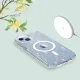 Tech-Protect iPhone 13 / 14 vāciņš FlexAir Hybrid MagSafe, caurspīdīgs ar spīdumiem