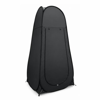 Black Pop-Up Privacy Tent for Shower & Changing Room