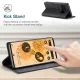 Google Pixel 6 Pro AUTSPACE Magnetic Book Case Cover, Black | Чехол для Телефона Кабура...
