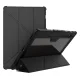 Nillkin Bumper Leather Case Pro planšetdatora vāciņš Samsung Galaxy Tab S9+, melns