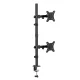 Настольное крепление для 2 мониторов Maclean MC-967, 13-27\", 9 кг, VESA 100x100
