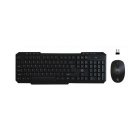Rebeltec VORTEX Wireless Set: Keyboard and Mouse Combo, Black