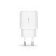 Tech-Protect C20W USB-C PD 20W / USB-A QC 3.0 Charger with USB-C / Lightning Cable - White