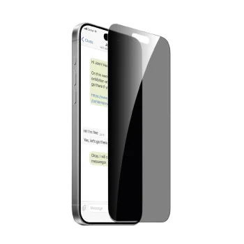 Защитное стекло Puro Privacy для Apple iPhone 16 Pro Max / 15 Pro Max