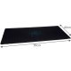 Dunmoon 24274 XXL spēļu peles paliktnis, 90x40 cm, melns/zils