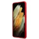 Samsung Galaxy S21 (SM-G991) US Polo Silicone On Tone Case Cover (USHCS21SSLHRTRE), Red | Чехол Кейс...