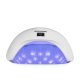 OCHO NAILS UV/LED Manicure & Pedicure Lamp X13 65 W, White (36 LED, Dual LED, with Timer & Removable Base)