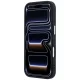 Чехол Guess Grained Triangle Logo MagSafe для iPhone 17 Pro / 18 Pro, черный