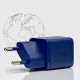 Сетевое зарядное устройство SBS TETRGAN1C20B 20W GaN Power Delivery, синее