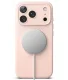 Ringke Silicone MagSafe vāciņš Apple iPhone 18 Pro, Pink Sand