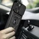 Чехол Hybrid Armor Camshield для Vivo Y16 / Y02s, черный