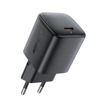Acefast A119 GaN PD 45W USB-C Wall Charger, Black