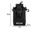 Tactical Walkie Talkie Holster and Radio Pouch with Shoulder Strap, Black