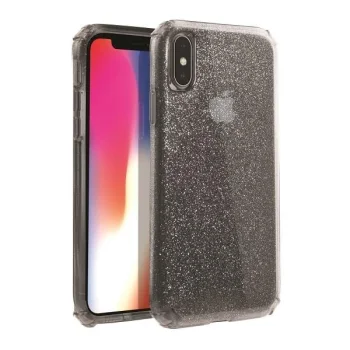 Apple iPhone Xs Max 6.5" Uniq Etui Clarion Tinsel Case Cover, Glitter Smoke | Telefona Maciņš Vāks Apvalks Bampers