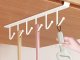 Under-Cabinet Kitchen Hanger with 6 Hooks, White