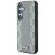 DKNY Leather Checkered Pattern MagSafe Case for Samsung Galaxy S25 taupe