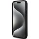 DKNY iPhone 15 Plus vāciņš HC Silicone w Stack Metal Logo, melns