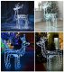 Ziemassvētku Rotājums Dekorācija Gaismas Figūra \"Briedis\", LED Vītne 9m, Zilā gaisma | Luminous Christmas...