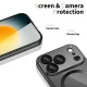 Tech-Protect iPhone 17 Pro vāciņš MagFlex MagSafe, caurspīdīgs melns