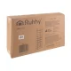 Apavu plaukts Ruhhy 10 līmeņu 20 pāriem 45x30x174cm, melns
