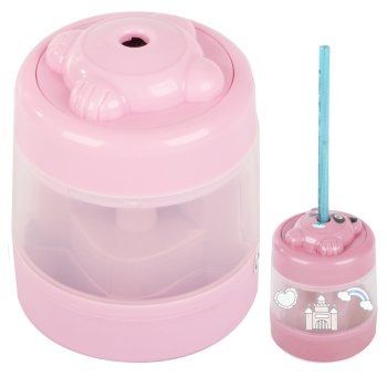 Electric Pencil Sharpener with USB Charging, Pink