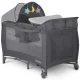 Ricokids saliekamā ceļojumu gultiņa ar matraci un somu, 127.5x66x82 cm, antracīta