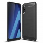 Samsung Galaxy A70 (SM-A705F) Carbon Fiber TPU Case - Black | Чехол для телефона