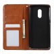 OnePlus 7 PU Leather Wallet Book Case Cover, Black | Vāks Maciņš Maks Grāmatiņa Apvalks