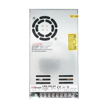Barošanas bloks 24V 14.6A 350W 1U ar ventilatoru