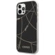 Чехол Guess Gold Chain Collection для iPhone 12 Pro Max, Черный
