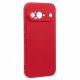 Google Pixel 9 Soft Silicone Anti-Scratch Protective Case Cover, Red