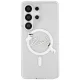 Karl Lagerfeld IML KC Script MagSafe vāciņš Samsung Galaxy S26 Ultra, caurspīdīgs