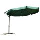 Salokāms dārza lietussargs, saulessargs, 8 segmentu, zaļš, 300cm | Folding Garden Umbrella