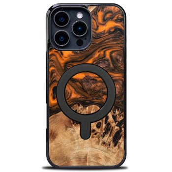Bewood unikāls korpuss iPhone 16 Pro Max - oranžs ar MagSafe | Unique Case for Orange with