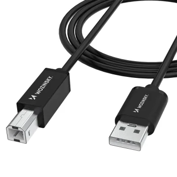 Кабель Wozinsky WKDDY4S USB-A - USB-B 480 Мбит/с 1 м, черный