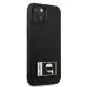 Karl Lagerfeld Ikonik Patch vāciņš iPhone 13 mini, melns