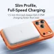 ESR Classic Hybrid MagSafe чехол для iPhone 17 Pro – прозрачный оранжевый