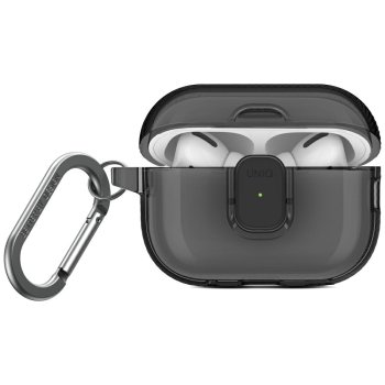 Uniq Glase Pro maciņš AirPods Pro 2 austiņām Melns