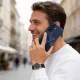 Tech-Protect MagFlex MagSafe vāciņš priekš Samsung Galaxy A57 5G, caurspīdīgs zils